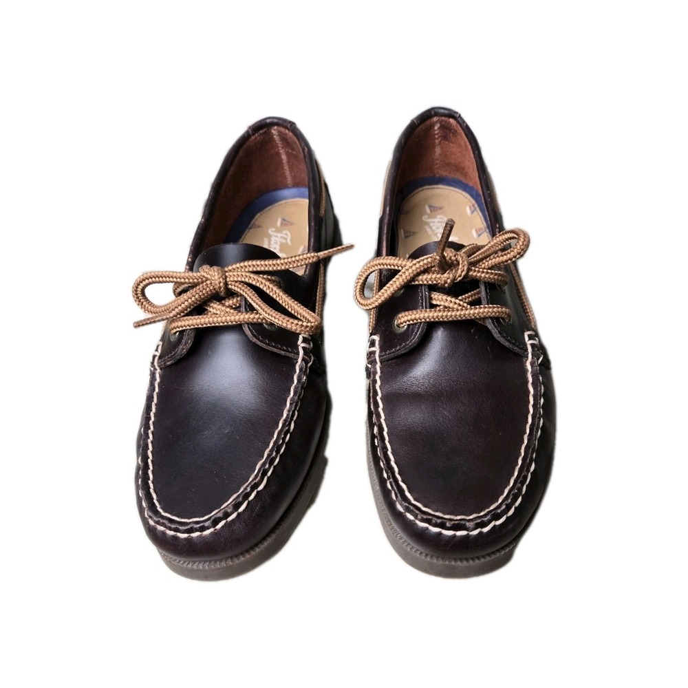 Florsheim Nevis 2 Eye Boat‎ Shoe Leather Nautical Size 7.5